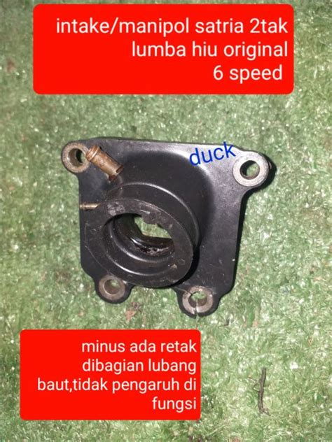 Intake Manipol Satria 2tak 6 Speed Original Lumba Hiu Lazada Indonesia