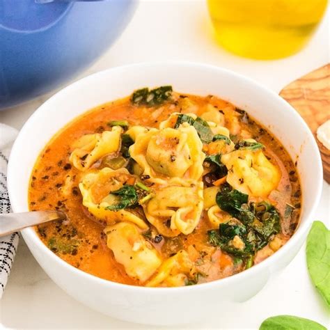 Quick And Easy Tortellini Soup Recipe