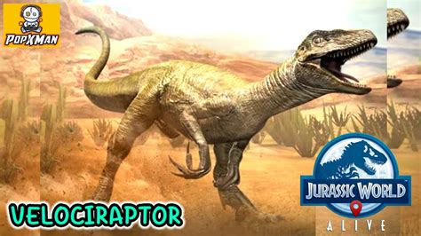 Jurassic World Alive 2 เล่นตามใจไปวันๆ Velociraptor เกมมือถือ Youtube