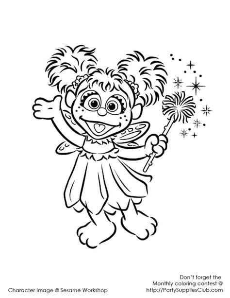 Abby Cadabby Coloring Pages To Print - Coloring Home