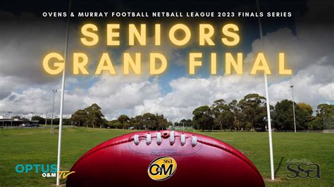 2023 Ssanda Omfnl Football Seniors Grand Final Youtube