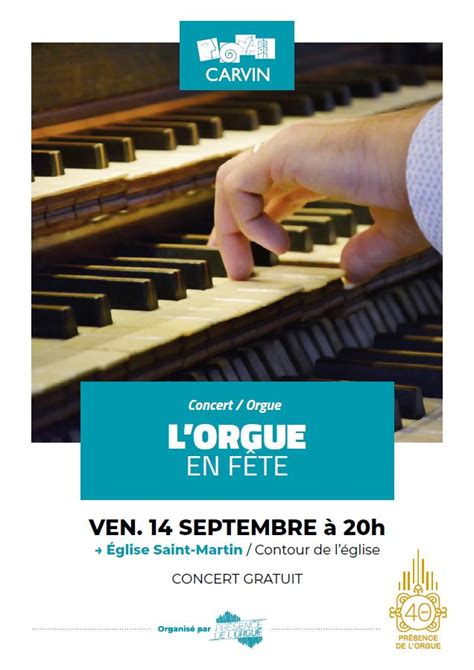 L orgue en fête Concert Ville de carvin