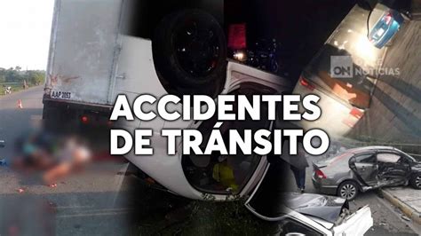 ACCIDENTES DE TRÁNSITO Cuatro personas fallecidas el fin de semana