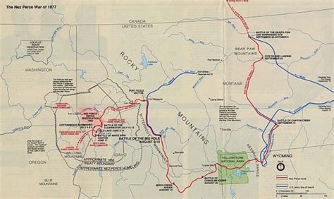 American Aggression And The Flight Of The Nez Percés In The Late 19th