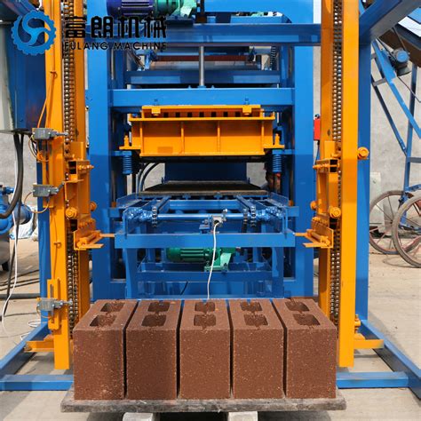 Automatic Lifting Brick Making Machinery Concrete Block Machine Hollow