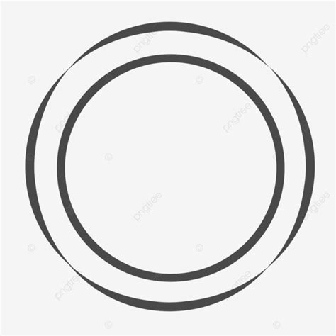 Grey Circle Icon Blank Bright Grey Round White Png And Vector With