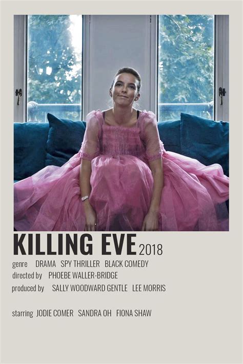 Killing Eve X Minimalist Polaroid Poster By Cari Film Posters