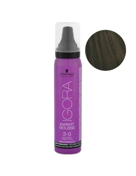 Schwarzkopf Igora Expert Mousse 3 0 Castaño Oscuro