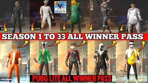 Pubg Lite Season To All Winner Pass And Regards Pubg Mobile