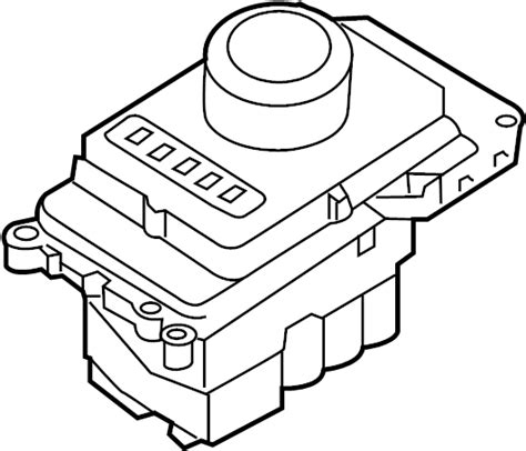 Land Rover Discovery Module Transfe Switches Controls