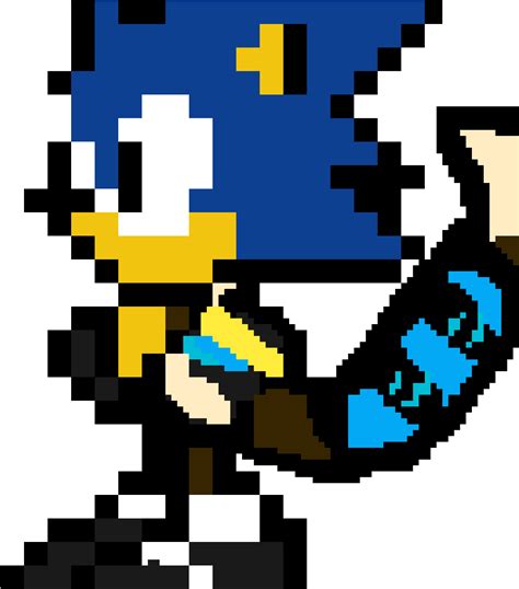 Victoria Pixel Art Sonic Minecraft Pixel Art 1200x1200 Png