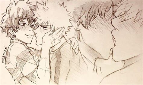 Imagens E Comics Bakudeku Gay Comics Comics Male Sketch