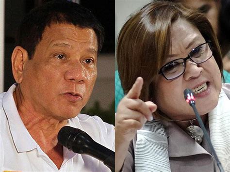 Go after big-time drug lords, De Lima dares Duterte | Philippine News