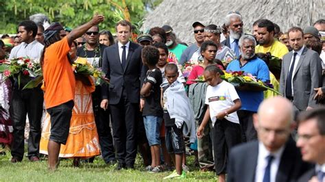 Cinq choses à savoir sur la visite dEmmanuel Macron en Nouvelle