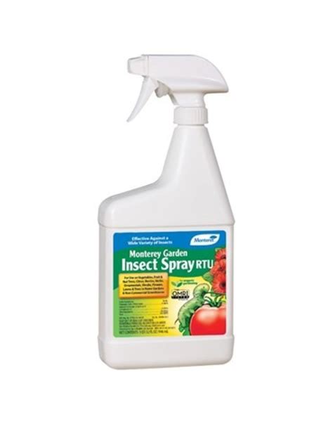 Monterey Garden Insect Spray W Spinosad Rtu 32 Oz Brew And Grow