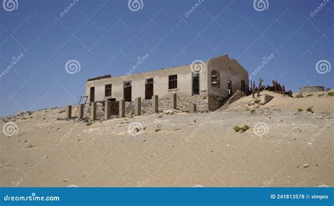 Abandoned City of Kolmanskop in Namibia. Ancient City, Sand in Desert ...