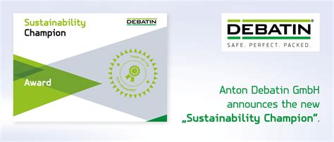 Henkel is DEBATIN’s first Sustainability Champion