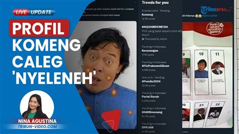 Komeng Diprediksi Lolos Ke Senayan Berikut Profil Sang Pelawak Dengan