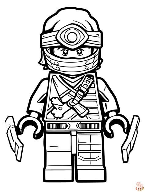 Dibujos De Lego Ninjago Para Colorear GBcolorear