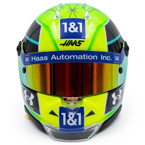 Casco Formula 1 Mick Schumacher 2022 HAAS Schuberth 1 2 Tienda F1 MD