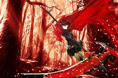 Rwby Ruby Rose Wallpaper By Oolimekilnoo On Deviantart