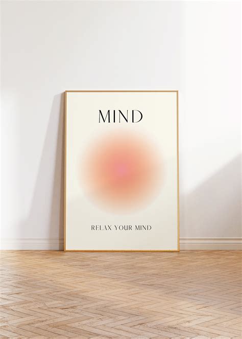 Mind Aura Poster Printable Positive Aura Posters Aura Energy Etsy In