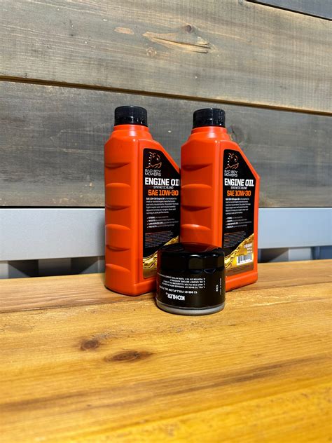 Bad Boy Mowers Kohler Engine Oil Change Kit – The Bad Boy Garage