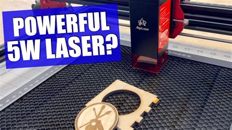 AlgoLaser DIY Kit Mini 5W Diode Laser Engraver Unbox Assemble Test