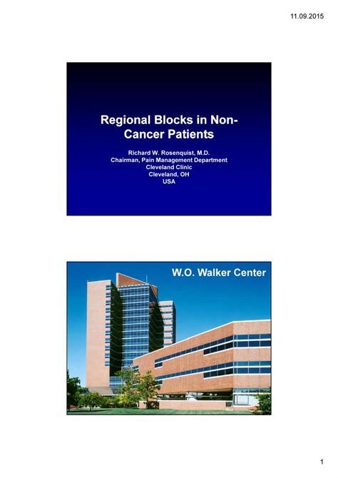 Pdf Regional Blocks In Non Cancer Patientspaincourse Upload Pdf