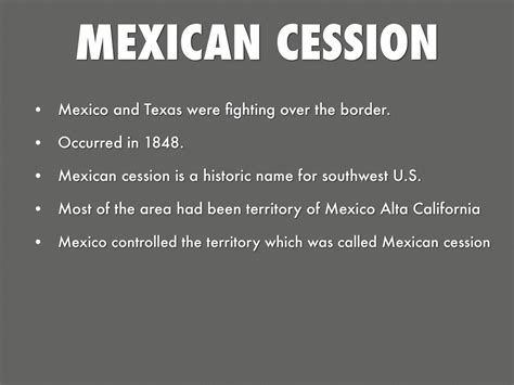 Mexican Cession by Sanjana Kura