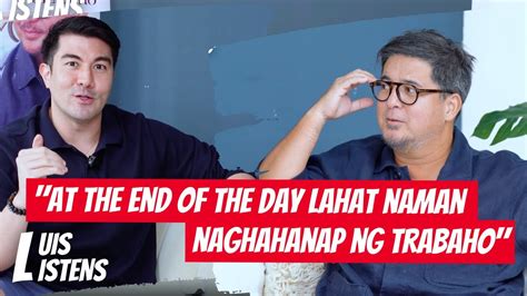 Luis Listens To Aga Muhlach At The End Of The Day Lahat Naman