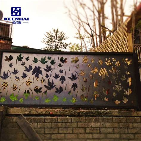 Customized Design Laser Cut Fence Garden Fencing Metal Fence China Garden Fencing And Metal