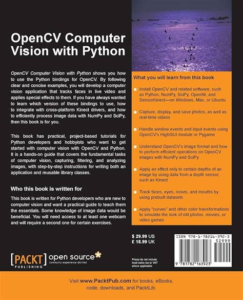 Opencv With Python Blueprints Second Edition Off