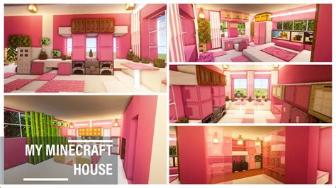 Pink Minecraft Bedroom Ideas Aesthetic - myrissakrenzler