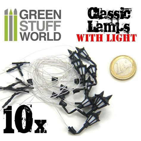 Краски и Аксессуары Green Stuff World Hobby Accesories Lighting Products 10x Classic