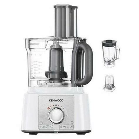 Kenwood Fdp Wh Multipro Express Food Processor W White Silver