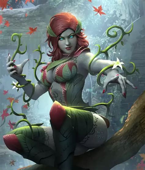 Injustice 2 Mobile Roster Poison Ivy Dc Comics Poison Ivy Poison