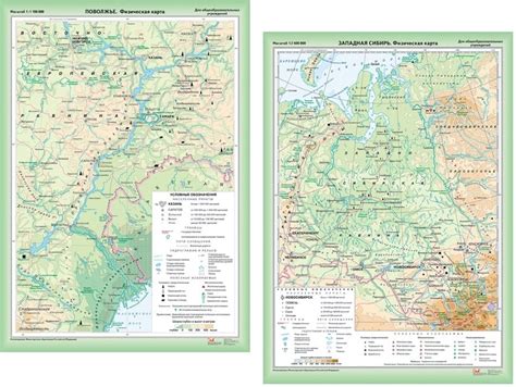 Карта поволжья с городами подробная - 83 фото