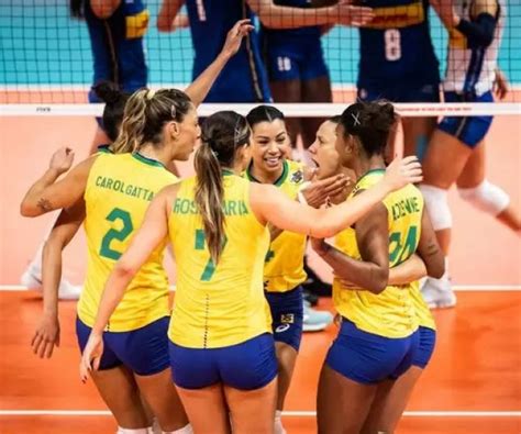 Not Cias Brasil Atropela It Lia No Mundial Feminino De V Lei E Pega A