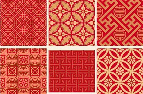 Traditional China Seamless Patterns Vector Free Download