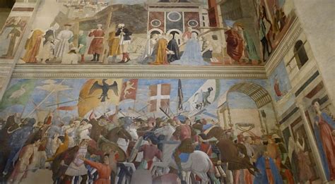 15c Frescoes Arezzo Capella Bacci Frescos Piero Della Flickr