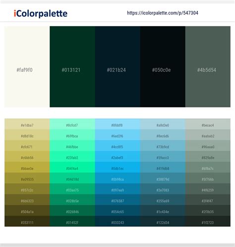 170+ Latest Color Schemes with Beige And Dark Green Color tone combinations | 2024 | iColorpalette