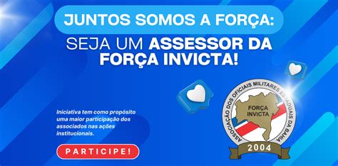 For A Invicta Associa O Dos Oficiais Militares Estaduais Da Bahia