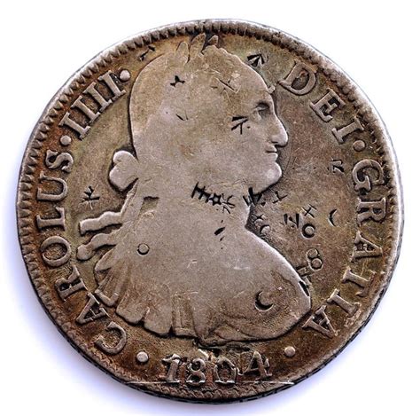 Spain Carlos IV 1788 1808 8 Reales 1804 TH México Catawiki