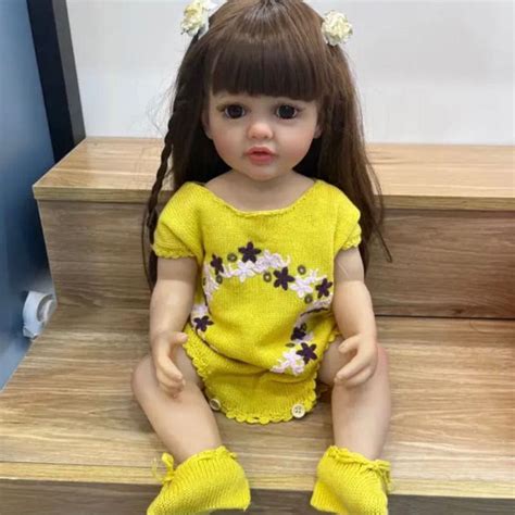 Köp NPK 55 cm Baby Doll Girl Reborn Princess Mjuk helkroppsbaddocka i