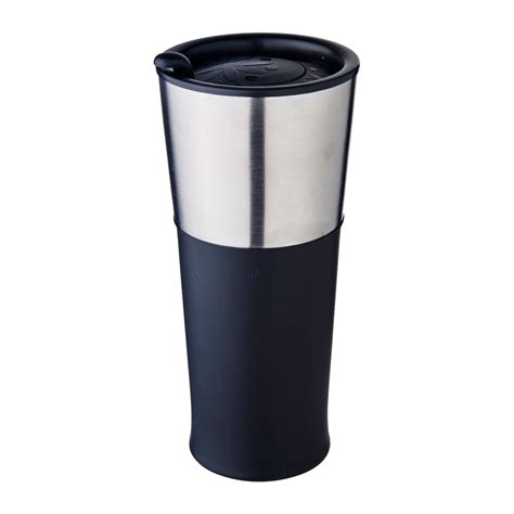 Jvr Stainless Steel Basic Tumbler Ml Black Poolee