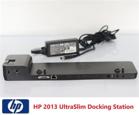 Hp 2013 Ultraslim Docking Station Hstnn Ix10 พร้อม Hp Adapter ที่ใช้กับ Docking Th