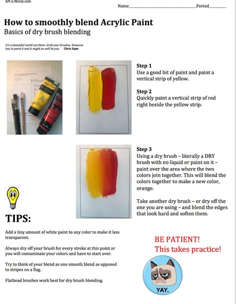 One Stroke Painting Worksheets