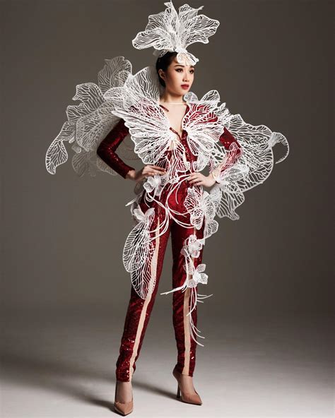 Miss Universe Singapore National Costume Is A 3 D Printed Dress