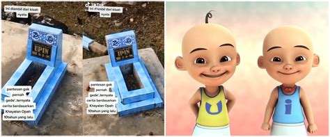 Penulis Cerita Beber Asal Usul Upin Ipin Fakta Makam Viral Terun